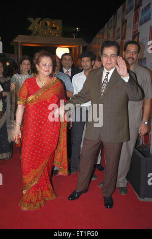 Dilip Kumar, Indian actor, Saira Banu, Indian film actress, Yusuf Khan, Tragedy King, The First Khan, India, Asia Stock Photo