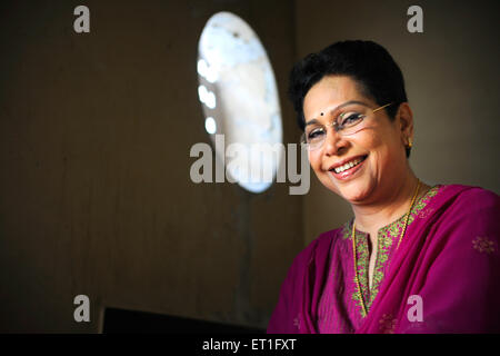 Rohini Salian, Indian lawyer, Chief Public Prosecutor, State of Maharashtra, Sessions Court, Bombay, Mumbai, Maharashtra, India Stock Photo