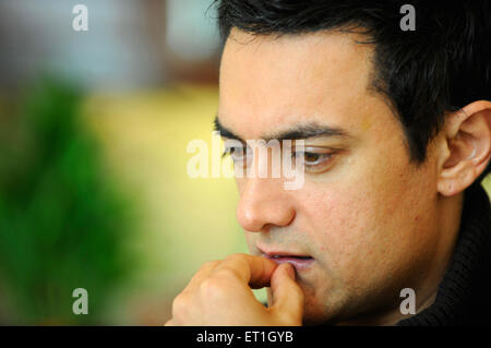 Aamir Khan, Mohammed Aamir Hussain Khan, Indian actor, film director, producer, television talk show host, India, Asia Stock Photo