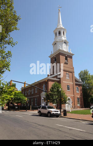 Evangelical Lutheran Church of the Holy Trinity, Lancaster, Pennsylvania. USA. Stock Photo