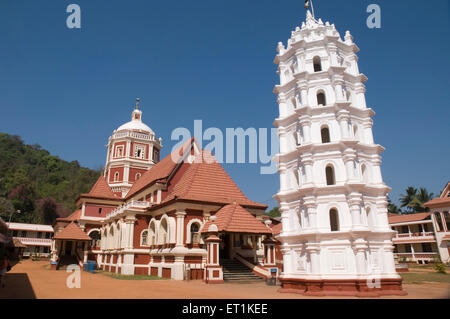 Shree Shantadurga Mandir Goa India Asia Stock Photo