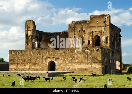 Ruins of sangeet mahal ; Bijapur ; Karnataka ; India Stock Photo