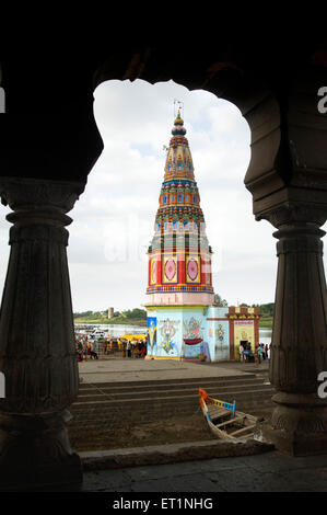 Pundalik temple Pandharpur district Solapur Maharashtra India Stock Photo