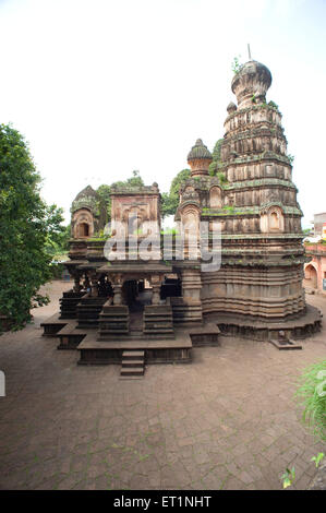 Vishveshwara mahadeva temple at sangam mahuli ; district Satara ...