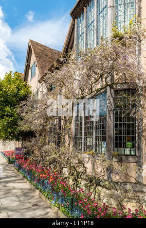 Hall's Croft, Stratford-upon-Avon, was owned by William Shakespeare's daughter, Susanna Hall, and her husband John Hall Stock Photo