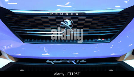 Peugeot Quartz Concept Istanbul Autoshow 2015 Stock Photo