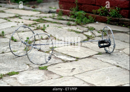 Handmade wheel, Syahi Devi Temple, Sitlakhet, Shitlakhet, Almora, Uttarakhand, India, Asia, Asian, Indian Stock Photo