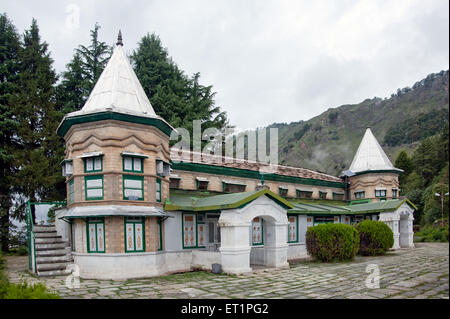Temple at narayan ashram pithoragar uttarakhand India Asia Stock Photo ...
