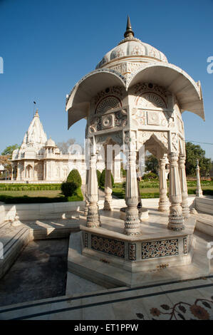 Cenotaph of madhavrao scindia at Shivpuri ; Madhya Pradesh ; India Stock Photo