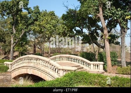 Bridge at cenotaph of madhavrao scindia at Shivpuri ; Madhya Pradesh ; India Stock Photo