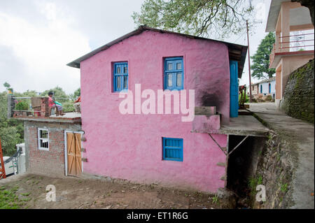 Hotel, Syahi Devi Temple, Sitlakhet, Shitlakhet, Almora, Uttarakhand, India, Asia, Asian, Indian Stock Photo