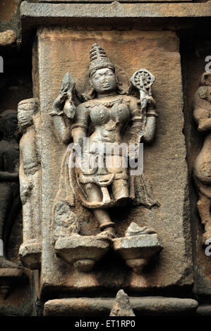 Sculpture in Jabreshwar Mahadev Shiva temple at phaltan satara Maharashtra India Asia Stock Photo