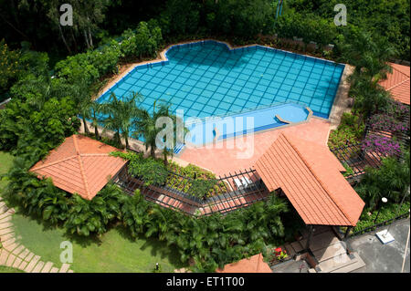 Swimming pool, Bangalore, Bengaluru, Karnataka, India, Asia, Asian, Indian Stock Photo