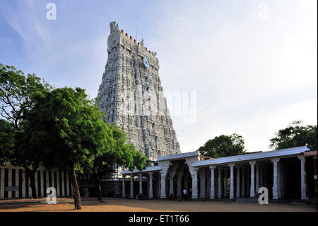 Subramanya Temple In Tiruchendur At Tamil Nadu India Asia Stock Photo ...