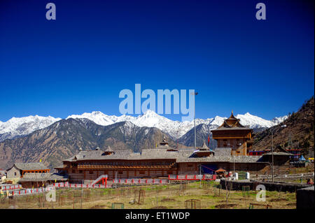 Bhima kali temple at sarahan himachal pradesh india Asia Stock Photo