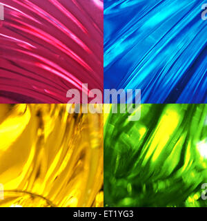 Abstract colors red blue yellow green Stock Photo