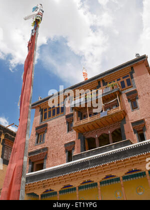 Thiksey Monastery ;  Leh ; Ladakh ; Kashmir ; Jammu and Kashmir ; Union Territory ; UT ; India ; Asia Stock Photo