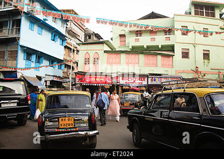 Mahalakshmi Bhavan mass urban housing skyscraper Sidhesh apartment Dr. Babasaheb Jayakar ; Charni Road ; Mumbai ; Maharashtra Stock Photo