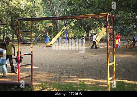 Children playing ; Sanjay Gandhi National Park ; Borivali National Park ; Borivali ; Bombay ; Mumbai ; Maharashtra ; India ; Asia ; Asian ; Indian Stock Photo