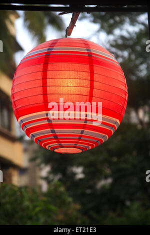 paper lantern, lantern, kandil, kandeel, Aakash Kandil, Diwali festival, Bombay, Mumbai, Maharashtra, India, Asia, Asian, Indian Stock Photo