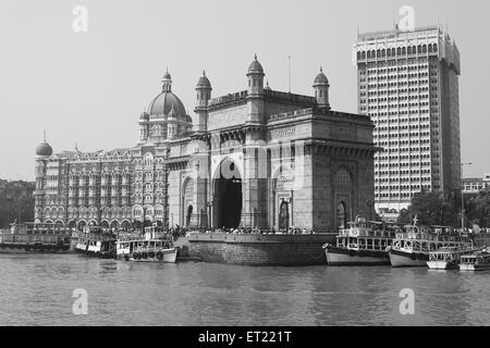 Gateway of India Bombay Mumbai Maharashtra India Asia Stock Photo