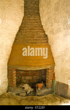 fireplace, Dehradun, Dera Doon, Uttaranchal, Uttarakhand, India, Asia Stock Photo