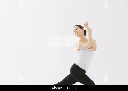 Japanese female dancer Stock Photo