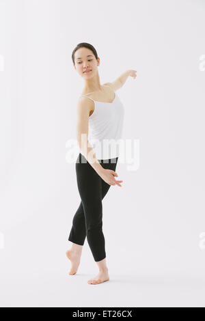 Japanese female dancer Stock Photo