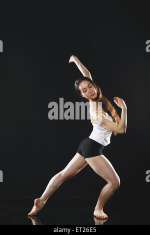 Japanese female dancer Stock Photo