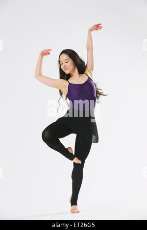 Japanese female dancer Stock Photo