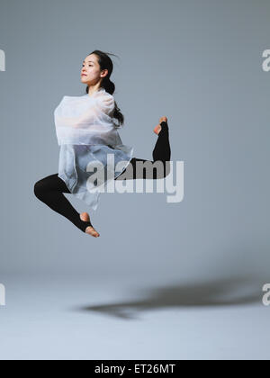 Japanese female dancer Stock Photo