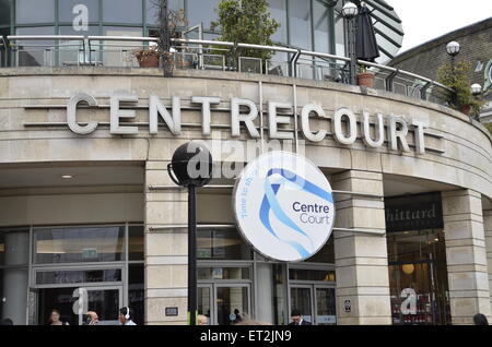 The Centre Court Shopping Centre in Wimbledon, south London Stock Photo