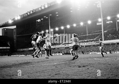 Everton v Arsenal, FA Cup 3rd round, played at Goodison Park, final score 2-0 to Everton. 3rd January 1981. Stock Photo