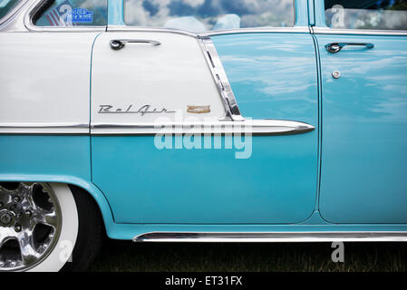 Chevrolet, Bel Air. Chevy. Classic American car Stock Photo