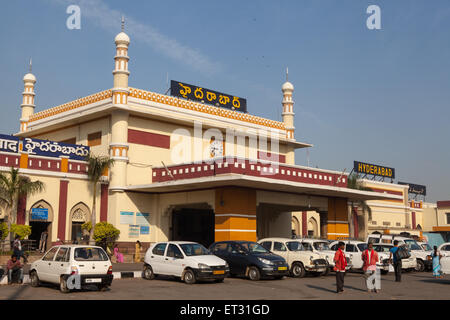 Hyderabad Railway Station Stock Photo