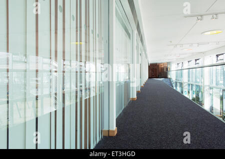 Modern office interior - corridor/lobby Stock Photo