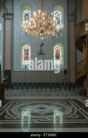 the new orhtodox curch of the Nativity of the Theotokos in Sarajevo Stock Photo