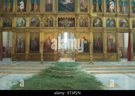 the new orhtodox curch of the Nativity of the Theotokos in Sarajevo Stock Photo