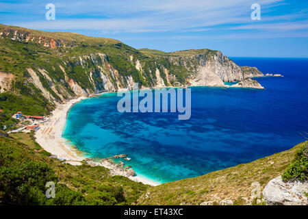 Petani Beach, Kefalonia, Greece Stock Photo