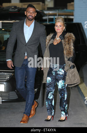 Kerry Katona and her husband George Kay outside the ITV Studios  Featuring: Kerry Katona, George Kay Where: London, United Kingdom When: 10 Dec 2014 Credit: Rocky/WENN.com Stock Photo