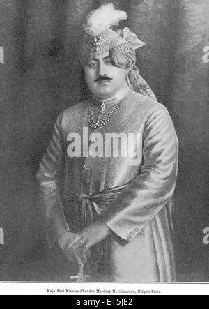 Princes of India ; Raja Kishore Chandra Birabar Harichandan ; Talcher ...