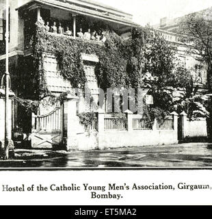 Catholic community ; Catholic Young Men's Association hostel ; Girgaum ; Bombay ; Mumbai ; Maharashtra ; India ; Asia ; Asian ; Indian ; Stock Photo