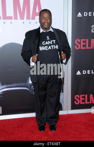 New York premiere of 'Selma' at Ziegfeld Theater - Red carpet arrivals  Featuring: Wendell Pierce Where: New York City, New York, United States When: 14 Dec 2014 Credit: Ivan Nikolov/WENN.com Stock Photo