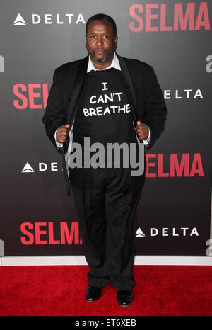 New York premiere of 'Selma' held at the Ziegfeld Theater - Arrivals  Featuring: Wendell Pierce Where: New York City, New York, United States When: 14 Dec 2014 Credit: PNP/WENN.com Stock Photo