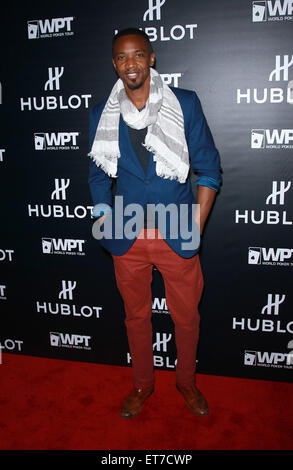 Hublot and the World Poker Tour announce new partnership And unveil the new limited-edition Hublot Poker Bang Timepiece at Hyde Bellagio  Featuring: J August Richards Where: Las Vegas, Nevada, United States When: 18 Dec 2014 Credit: Judy Eddy/WENN.com Stock Photo