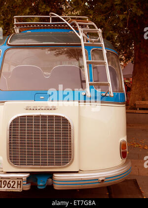 Schuco 1:43 Setra S6 Bus Fisherman red - cream white
