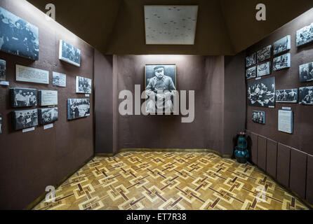 One of the halls at Joseph Stalin Museum in Gori town, Georgia Stock Photo