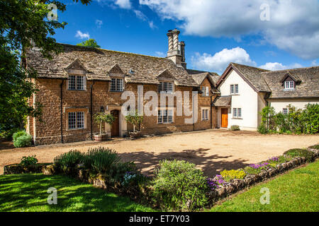 Queenwood, the Georgian Lodge set in the grounds of the Bowood Estate in Wiltshire. Stock Photo