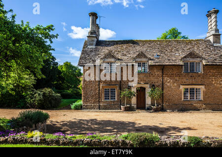 Queenwood, the Georgian Lodge set in the grounds of the Bowood Estate in Wiltshire. Stock Photo