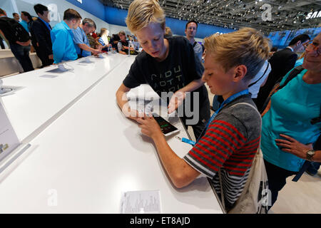 Berlin, Germany, Stand by Sony at IFA 2014 Stock Photo